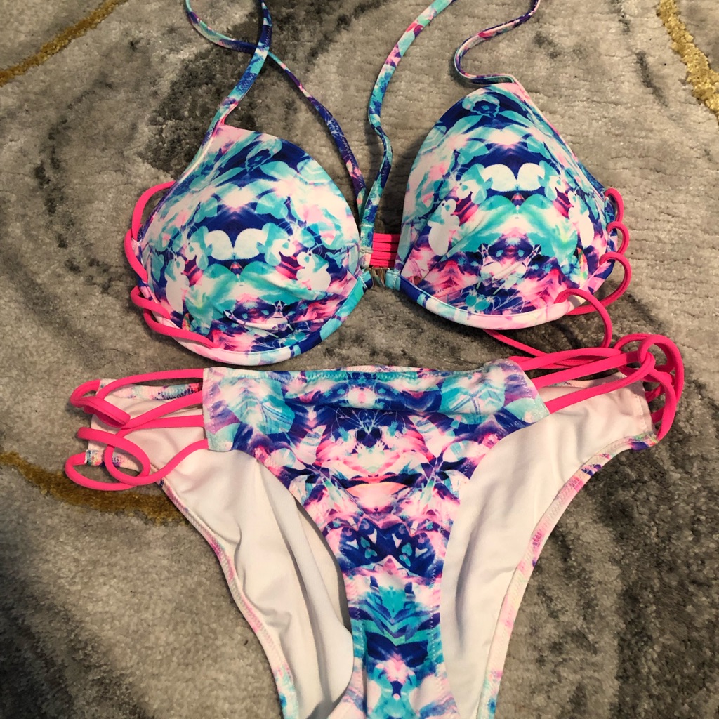Vs Bright Pattern Bikini